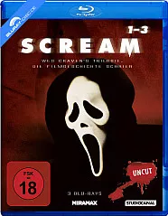 Scream Trilogie (Teil 1-3) (Neugeprüfte Auflage) Blu-ray