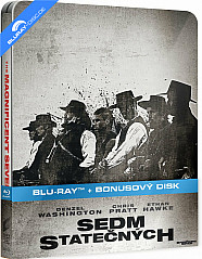 Sedm Statečných (2016) - Limited Edition Steelbook (Blu-ray + Bonus Blu-ray) (CZ Import ohne dt. Ton) Blu-ray
