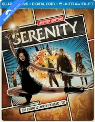 Serenity (2005) - Reel Heroes - Limited Edition Steelbook (Blu-ray + DVD + Digital Copy + UV Copy) (US Import) Blu-ray