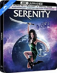 Serenity 4K - 20th Anniversary - Limited Edition Steelbook (4K UHD + Blu-ray + Digital Copy) (US Import) Blu-ray