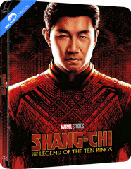 Shang-Chi and the Legend of the Ten Rings (2021) 4K - Amazon Exclusive Limited Edition Steelbook (4K UHD + Blu-ray 3D + Blu-ray + MovieNEX) (JP Import) Blu-ray