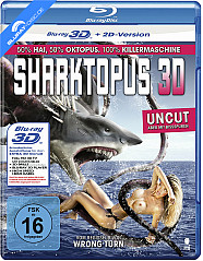 Sharktopus 3D (Creature-Movies Collection) (Blu-ray 3D) Blu-ray
