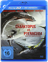 Sharktopus vs. Pteracuda - Kampf der Urzeitgiganten 3D (Blu-ray 3D) (Neuauflage) Blu-ray