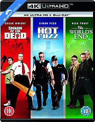 Shaun of the Dead + Hot Fuzz + The World's End 4K (4K UHD + Blu-ray) (UK Import) Blu-ray