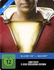 Shazam! (2019) 3D (Limited Steelbook Edition) (Blu-ray 3D + Blu-ray) Blu-ray