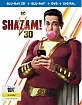 Shazam! (2019) 3D (Blu-ray 3D + Blu-ray + DVD + Digital Copy) (US Import ohne dt. Ton) Blu-ray
