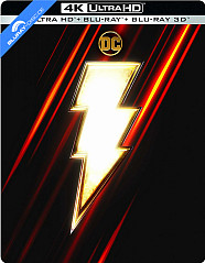 Shazam! (2019) 4K - Édition Limitée Steelbook (4K UHD + Blu-ray 3D + Blu-ray) (FR Import) Blu-ray