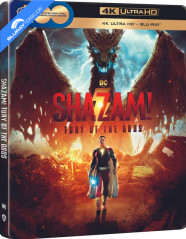 Shazam! Fury of the Gods 4K - Best Buy Exclusive Limited Edition Steelbook (4K UHD + Blu-ray) (CA Import ohne dt. Ton) Blu-ray