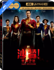 Shazam! Fury of the Gods 4K - Limited Edition Steelbook (4K UHD + Blu-ray) (TW Import) Blu-ray