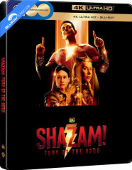 Shazam! Fury of the Gods 4K - Zavvi Exclusive Limited Edition Steelbook (4K UHD + Blu-ray) (UK Import ohne dt. Ton) Blu-ray