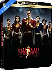 Shazam! La Rage des Dieux 4K - Édition Boîtier Steelbook (4K UHD + Blu-ray) (FR Import) Blu-ray