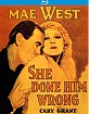 She Done Him Wrong (Region A - US Import ohne dt. Ton) Blu-ray