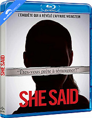 She Said (2022) (FR Import) Blu-ray