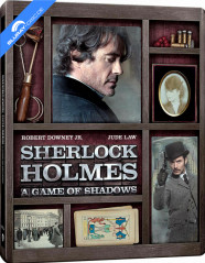 Sherlock Holmes: A Game of Shadows 4K - Limited Edition Steelbook (4K UHD + Blu-ray) (KR Import) Blu-ray