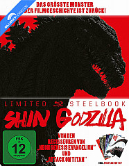 Shin Godzilla (2016) (Limited Steelbook Edition) (Blu-ray + UV Copy) Blu-ray