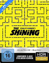 Shining (1980) (US-Kinofassung) 4K (Limited Steelbook Edition) (4K UHD + Blu-ray) Blu-ray