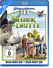 Shrek der Dritte 3D (Blu-ray 3D + Blu-ray) - Komplette Sammelauflösung aus meiner Filmliste - Kaufanfrage siehe Beschreibung !!!