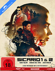 Sicario 1 & 2 4K (Doppelset) (Limited Mediabook Edition) (Cover A) (4K UHD + Blu-ray) Blu-ray