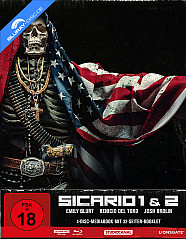 Sicario 1 & 2 4K (Doppelset) (Limited Mediabook Edition) (Cover B) (4K UHD + Blu-ray) Blu-ray