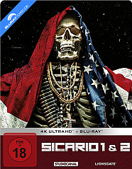 Sicario 1 & 2 4K (Doppelset) (Limited Steelbook Edition) (4K UHD + Blu-ray) Blu-ray