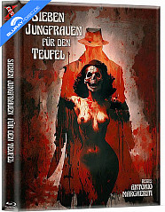 Sieben Jungfrauen für den Teufel (Wattierte Limited Mediabook Edition) (Cover A) (Blu-ray + Bonus Blu-ray) Blu-ray