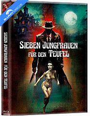 Sieben Jungfrauen für den Teufel (Wattierte Limited Mediabook Edition) (Cover B) (Blu-ray + Bonus Blu-ray) Blu-ray