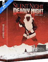 Silent Night, Deadly Night (1984) - Theatrical and Unrated + Silent Night, Deadly Night 2 (1987) - 101 Films Black Label Limited Edition #017 Fullslip (UK Import ohne dt. Ton) Blu-ray