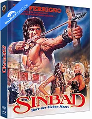 Sinbad - Der Herr der sieben Meere (1989) (Limited Mediabook Edition) (Cover A) Blu-ray