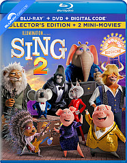 Sing 2 (2021) (Blu-ray + DVD + Digital Copy) (US Import ohne dt. Ton) Blu-ray