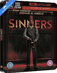 Sinners (2025) 4K - HMV Exclusive Limited Edition Steelbook (4K UHD + Blu-ray) (UK Import ohne dt. Ton) Blu-ray
