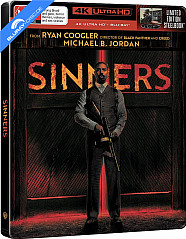 Sinners (2025) 4K - JB Hi-Fi Exclusive Limited Edition Steelbook (4K UHD + Blu-ray) (AU Import ohne dt. Ton) Blu-ray