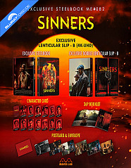 Sinners (2025) 4K - Manta Lab Exclusive #82 Limited Edition Double Lenticular Fullslip B Steelbook (4K UHD + Blu-ray) (HK Import ohne dt. Ton) Blu-ray