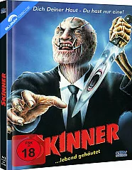 Skinner ...lebend gehäutet (Limited Mediabook Edition) (Cover A) (Blu-ray + DVD) Blu-ray