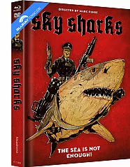 Sky Sharks (Limited Mediabook Edition) (Cover B) (Blu-ray + Bonus Blu-ray + DVD + Bonus-DVD) Blu-ray