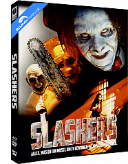 Slashers (2001) (Limited Mediabook Edition) (Cover A) (Blu-ray + DVD) Blu-ray