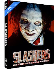 Slashers (2001) (Limited Mediabook Edition) (Cover B) (Blu-ray + DVD) Blu-ray