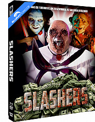 Slashers (2001) (Limited Mediabook Edition) (Cover C) (Blu-ray + DVD) Blu-ray