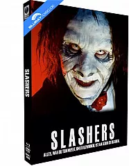 Slashers (2001) (Wattierte Limited Mediabook Edition) (Cover B) (Blu-ray + DVD) Blu-ray