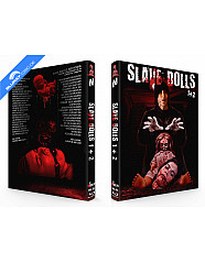 Slave Dolls + Slave Dolls 2: Red Rooms (OmU) (Limited Mediabook Edition) (Cover A) (AT Import ohne dt. Ton) Blu-ray