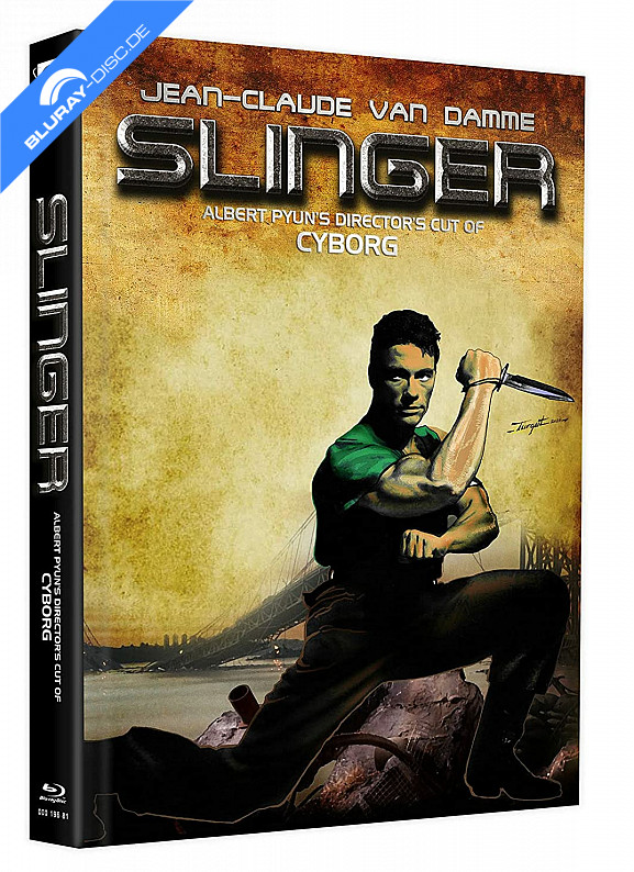 Slinger Director S Cut Von Cyborg Limited Mediabook Edition Cover D Blu Ray Bonus Blu Ray