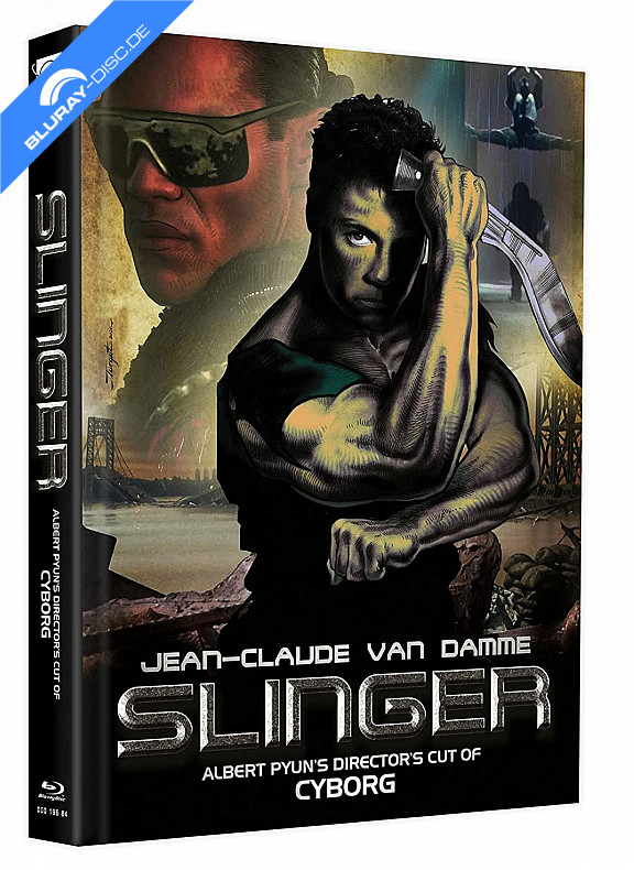 Slinger 1989 Director's Cut von Cyborg Limited Mediabook Edition Cover ...