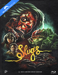 Slugs (1988) (Limited Hartbox Edition) (Cover A) (Blu-ray + DVD + Bonus-DVD) Blu-ray