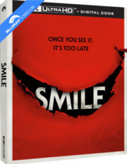 Smile (2022) 4K - Limited Edition Slipcover Steelbook (4K UHD + Digital Copy) (CA Import) Blu-ray