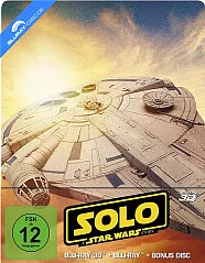 Solo: A Star Wars Story (2018) 3D (Limited Steelbook Edition) (Blu-ray 3D + Blu-ray + Bonus Blu-ray) Blu-ray
