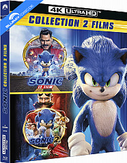 Sonic - Le Film 4K + Sonic 2, Le Film 4K (4K UHD) (FR Import) Blu-ray