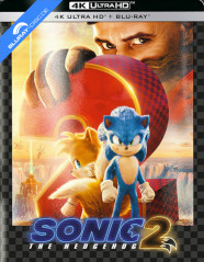 Sonic 2: La Película 4K - Edición PET Slipcover Metálica (4K UHD + Blu-ray) (ES Import ohne dt. Ton) Blu-ray