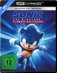 Sonic The Hedgehog 1 - 3 4K (3 Movie Collection) (3 4K UHD + 3 Blu-ray) Blu-ray