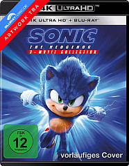 Sonic The Hedgehog 1 - 3 4K (3 Movie Collection) (3 4K UHD + 3 Blu-ray) Blu-ray