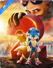 Sonic the Hedgehog 2 (2022) 4K - Best Buy Exclusive Limited Edition PET Slipcover Steelbook (4K UHD + Blu-ray + Digital Copy) (US Import ohne dt. Ton) Blu-ray