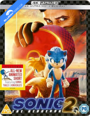 Sonic the Hedgehog 2 4K - Limited Edition PET Slipcover Steelbook (4K UHD + Blu-ray) (UK Import ohne dt. Ton) Blu-ray